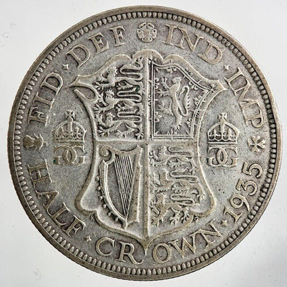 1935 George V Half-Crown Silver Coin | Fine Collectable Grade