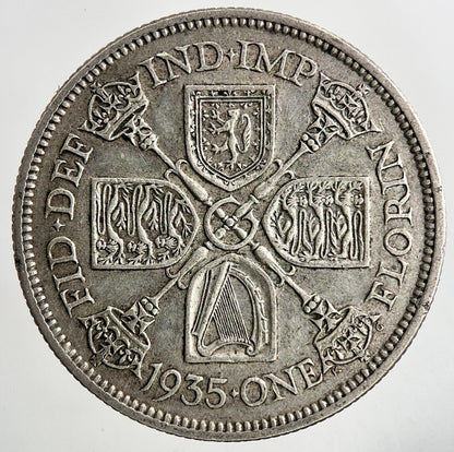 1935 George V Florin Silver Coin | Fine Collectable Grade