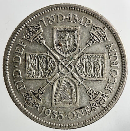 1935 George V Florin Silver Coin | Fine Collectable Grade