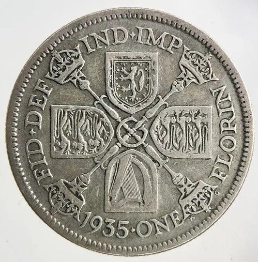 1935 George V Florin Silver Coin | Collectable Grade