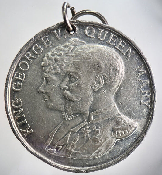 1935 George V Mary Silver Jubilee Medal | Collectable Grade | a1867