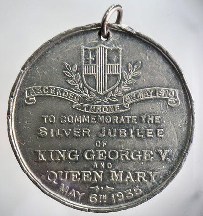 1935 George V Mary Silver Jubilee Medal | Collectable Grade | a1867