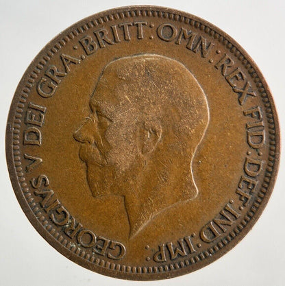 1935 George V Half-Penny Coin | Fine Collectable Grade