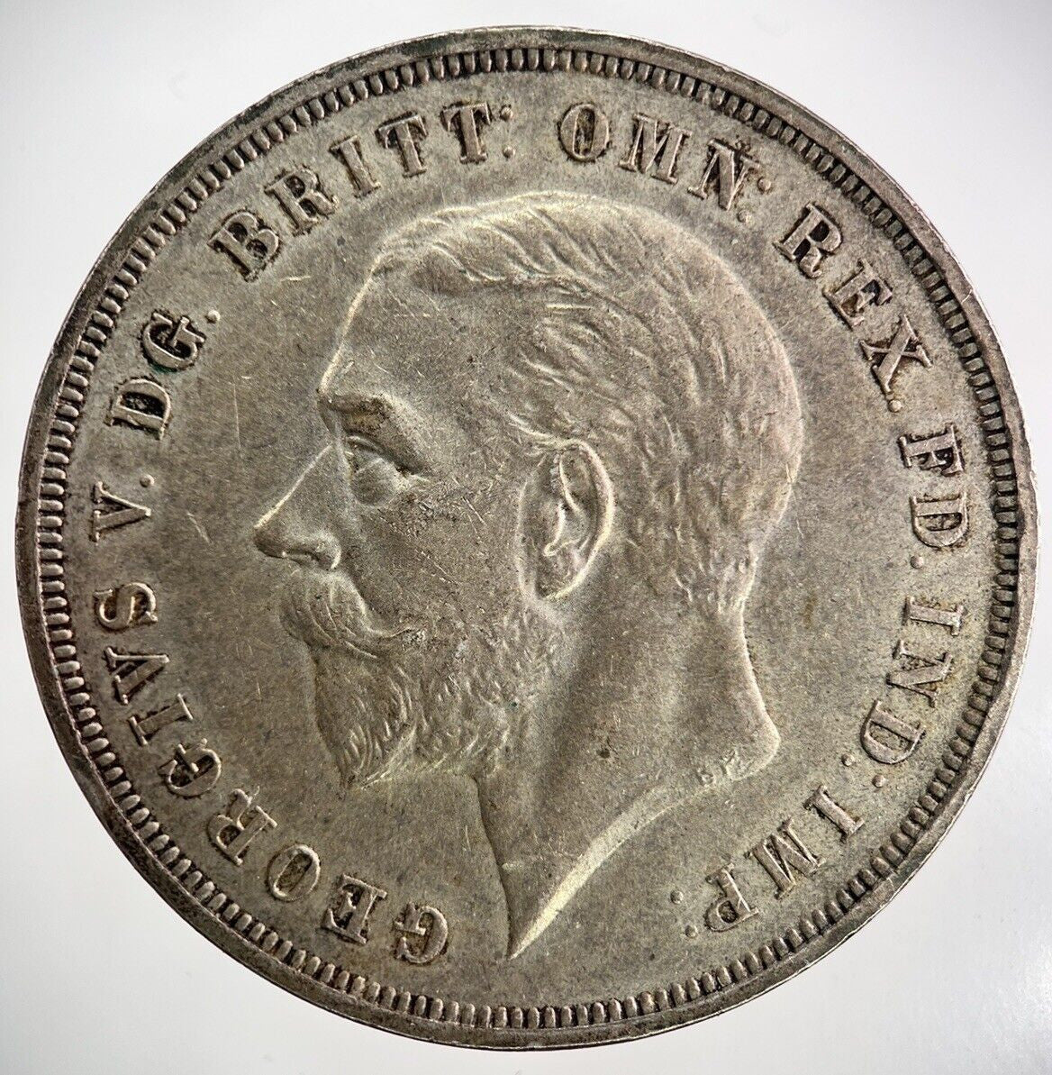 1935 George V Rocking Horse Crown Silver Coin | Very High Grade