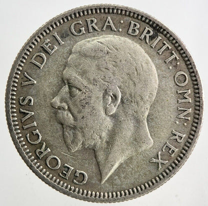 1935 George V One Shilling Silver Coin | Fine Collectable Grade