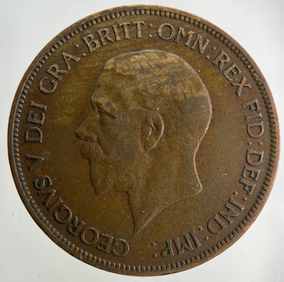1935 George V One Penny Coin | Fine Collectable Grade
