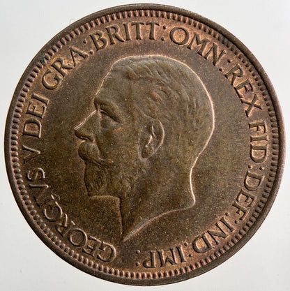 1935 George V Half-Penny Coin | Very High Grade