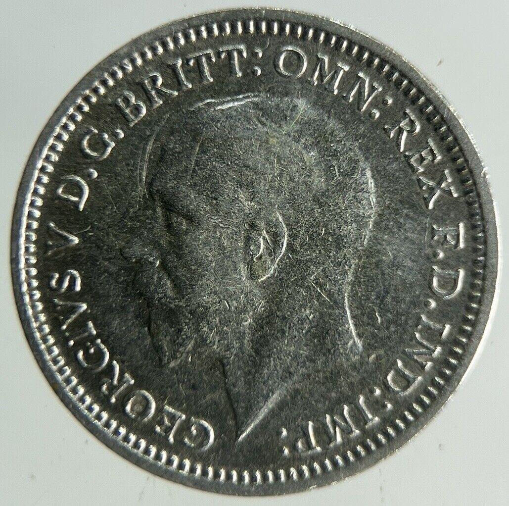 1935 George V Threepence Silver Coin | Fine Collectable Grade