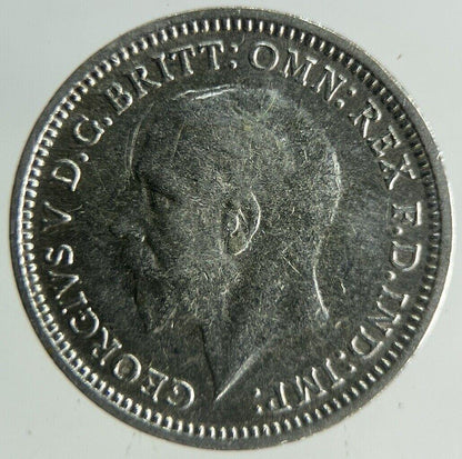 1935 George V Threepence Silver Coin | Fine Collectable Grade