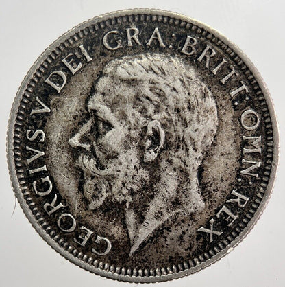 1935 George V Shilling Silver Coin | Fine Collectable Grade | a5906