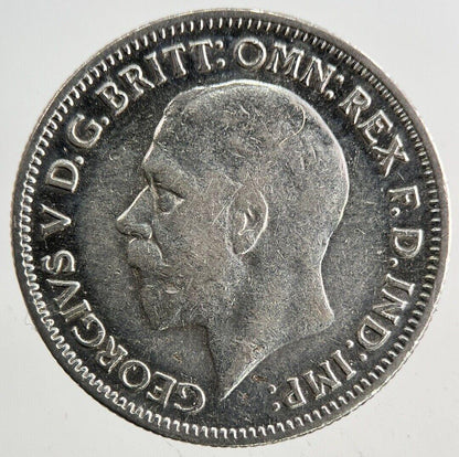 1935 George V Sixpence Silver Coin | Fine Collectable Grade