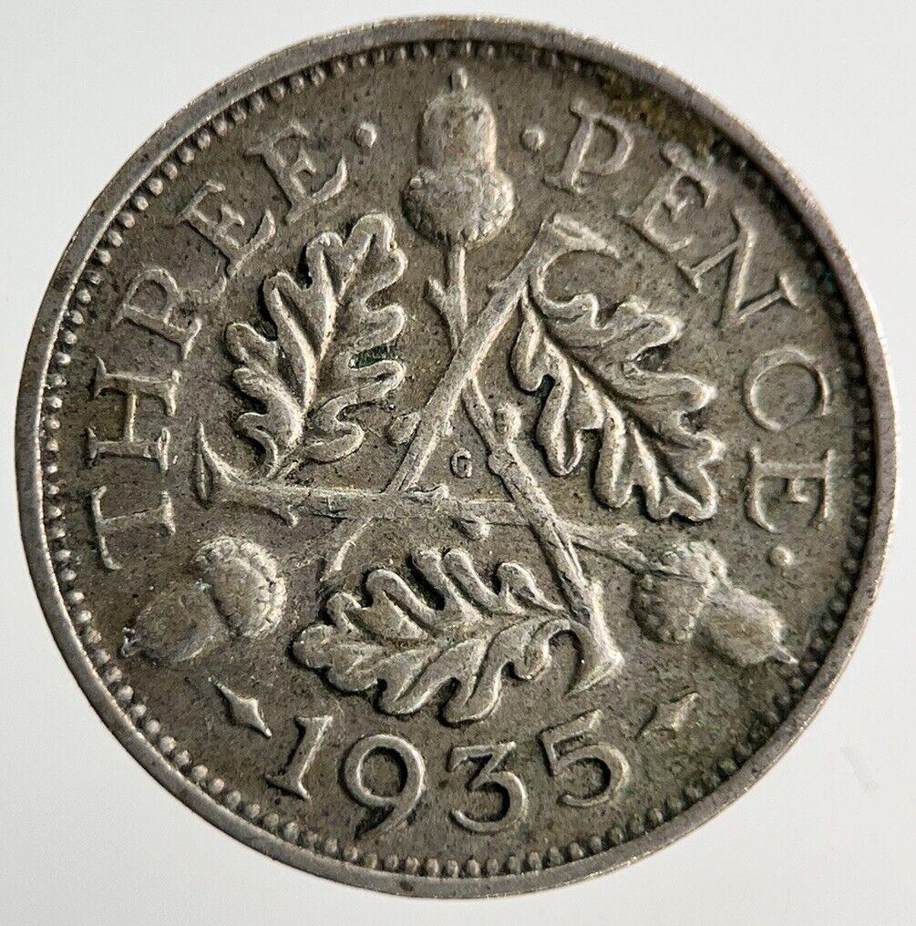 1935 George V Threepence Silver Coin | Collectable Grade