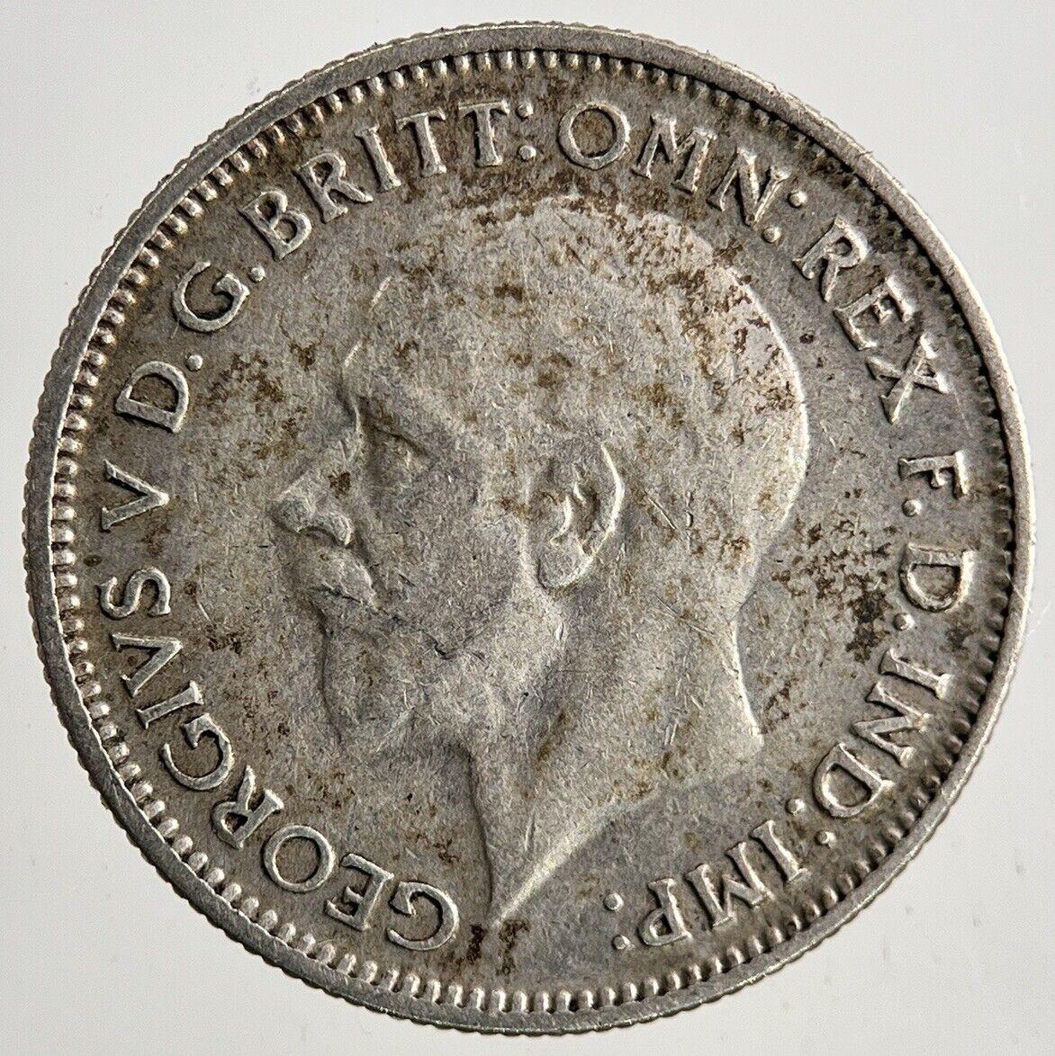 1935 George V Sixpence Silver Coin | Fine Collectable Grade