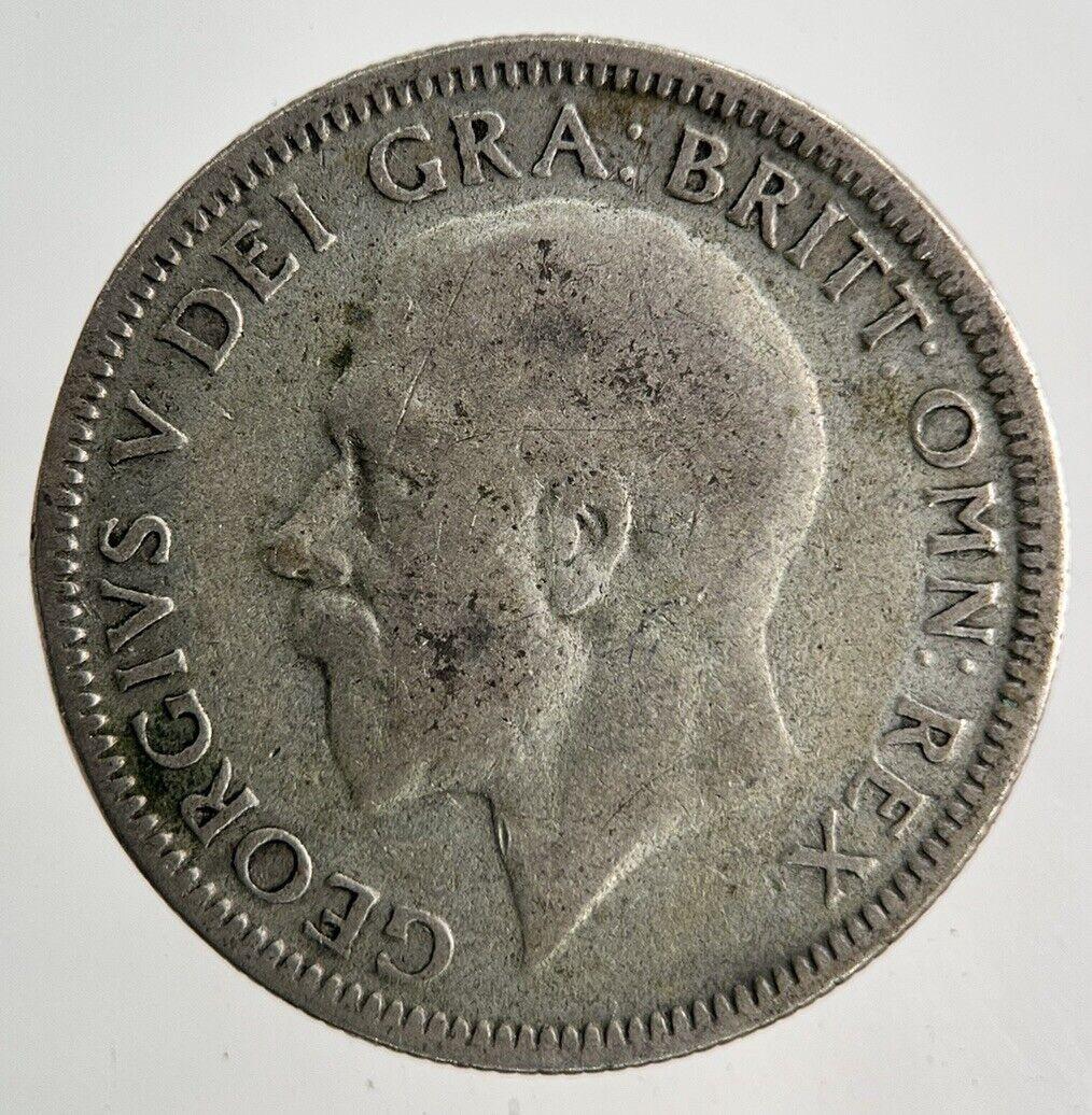 1935 George V Shilling Silver Coin | Fair Grade