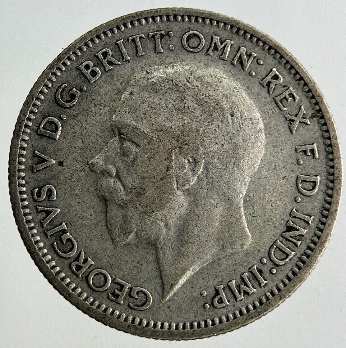 1935 George V Sixpence Silver Coin | Very High Grade