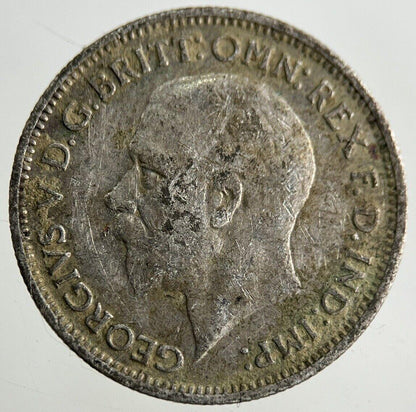 1935 George V Sixpence Silver Coin | Fine Collectable Grade