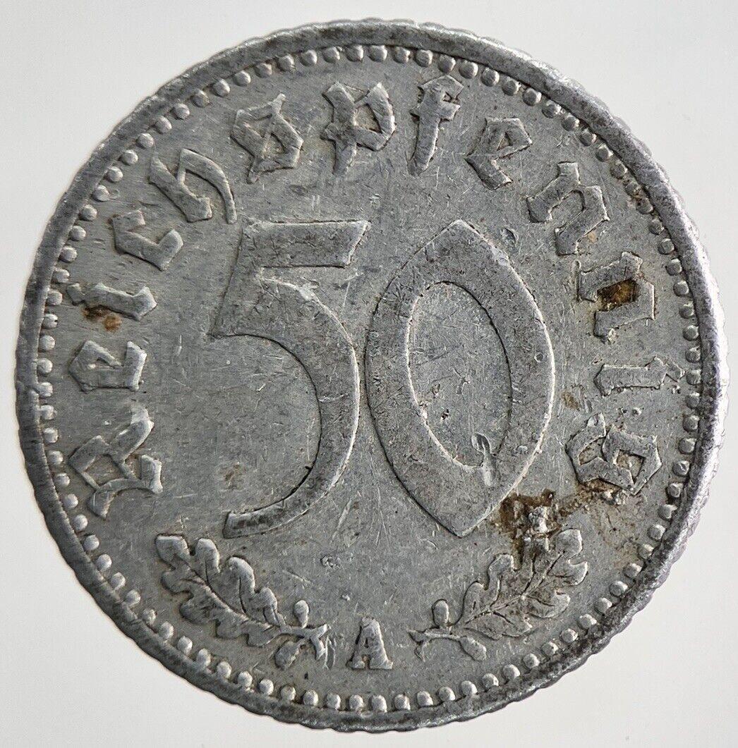 1935 Germany 50 Pfennig Coin | Fine Collectable Grade