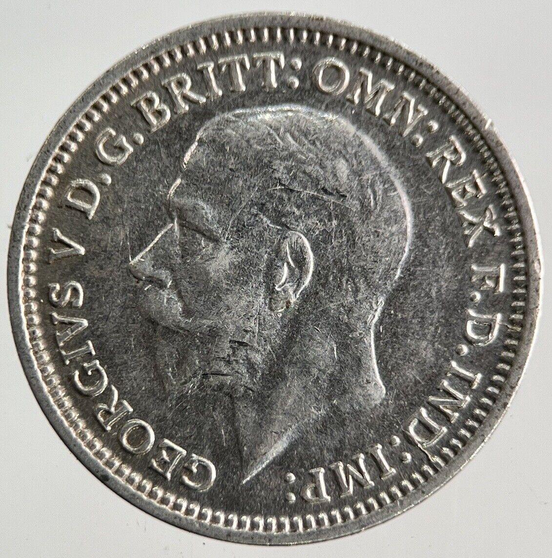 1935 George V Threepence Silver Coin | Very High Grade