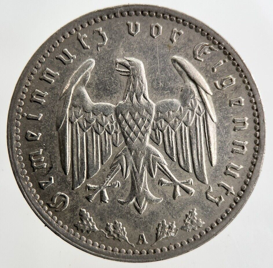 1935 Germany 1 Mark Coin | Fine Collectable Grade