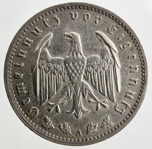 1935 Germany 1 Mark Coin | Fine Collectable Grade
