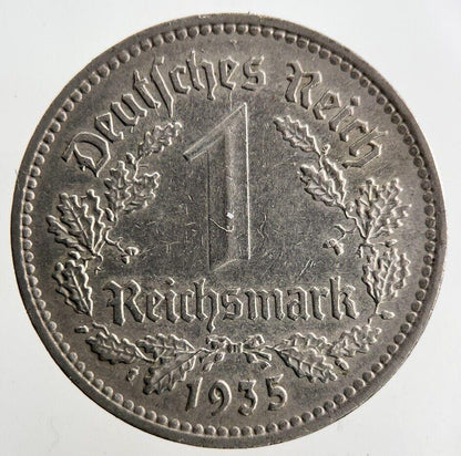 1935 Germany 1 Mark Coin | Fine Collectable Grade