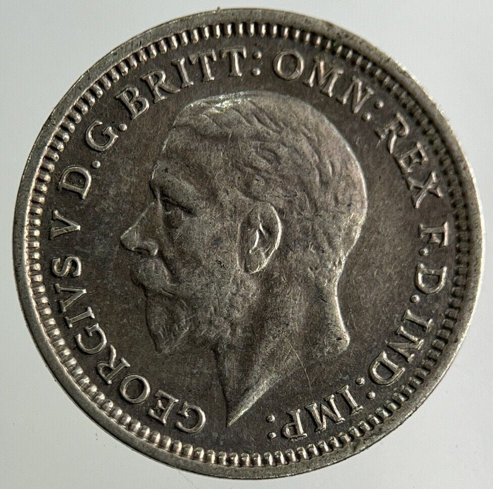 1935 George V Threepence Silver Coin | Fine Collectable Grade