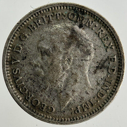 1935 George V Threepence Silver Coin | Fine Collectable Grade