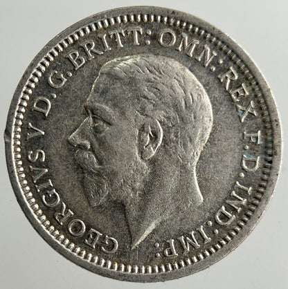 1935 George V Threepence Silver Coin | Very High Grade