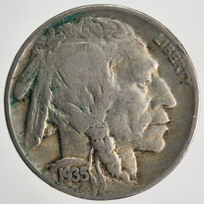 1935 US USA Buffalo Indian Head Nickel Coin | Collectable Grade | a1919