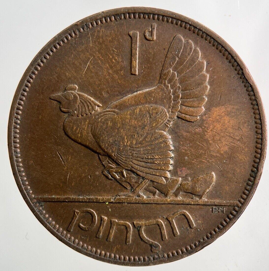 1935 Irish One Penny Coin | Fine Collectable Grade