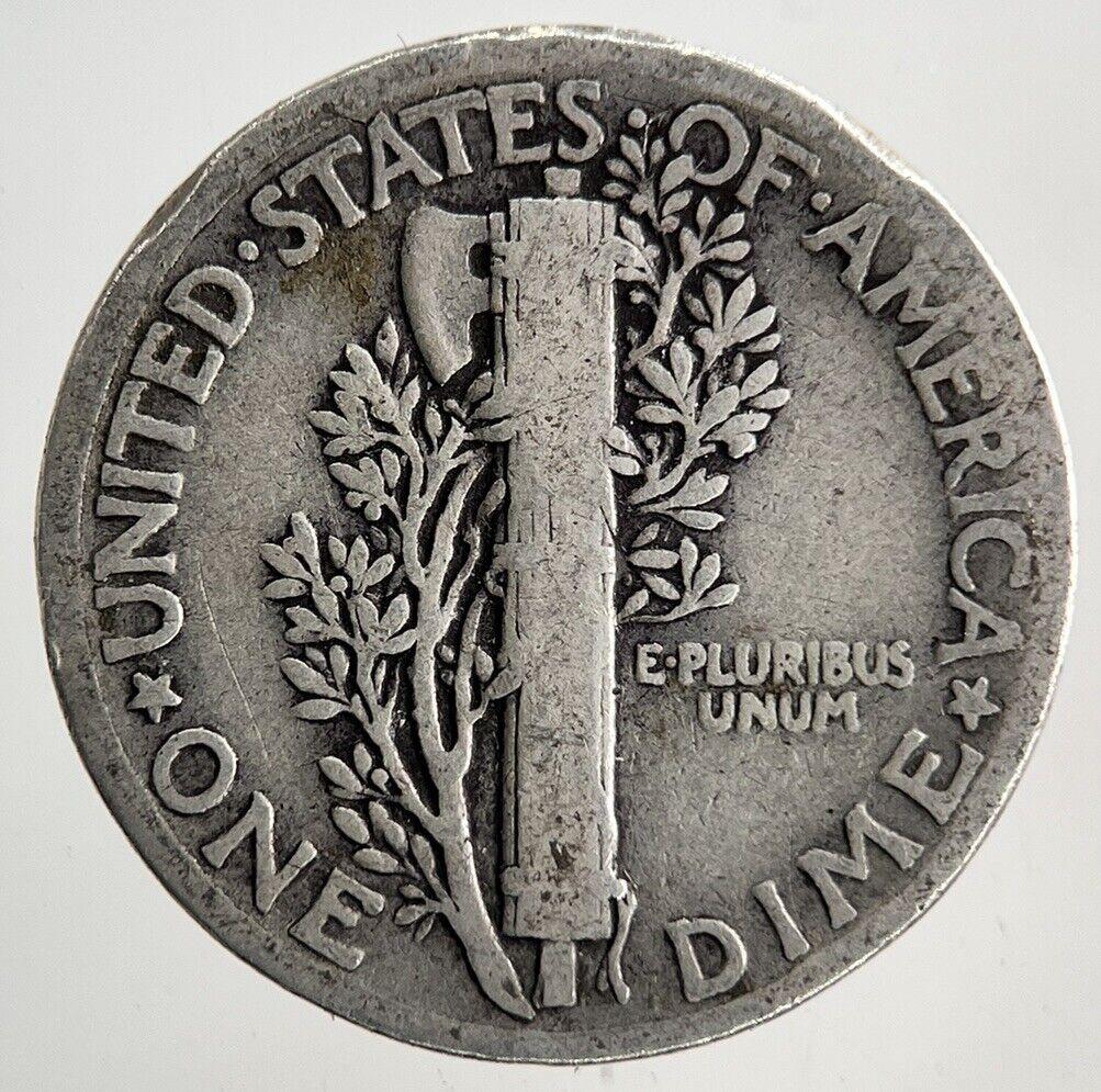 1935 US USA Mercury One Dime Silver Coin | Collectable Grade