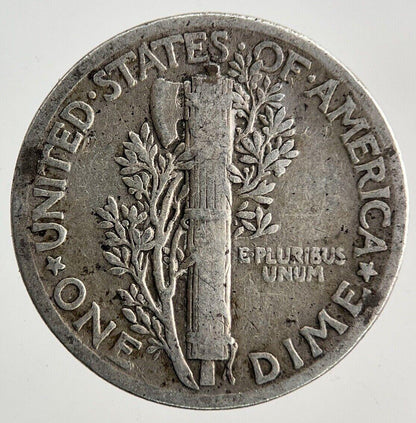 1935 US USA Mercury One Dime Silver Coin | Collectable Grade