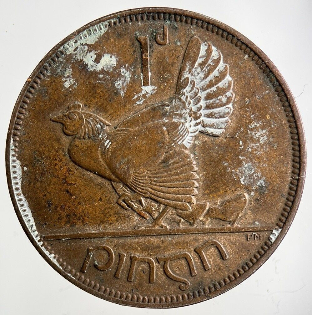 1935 Irish One Penny Coin | Fine Collectable Grade