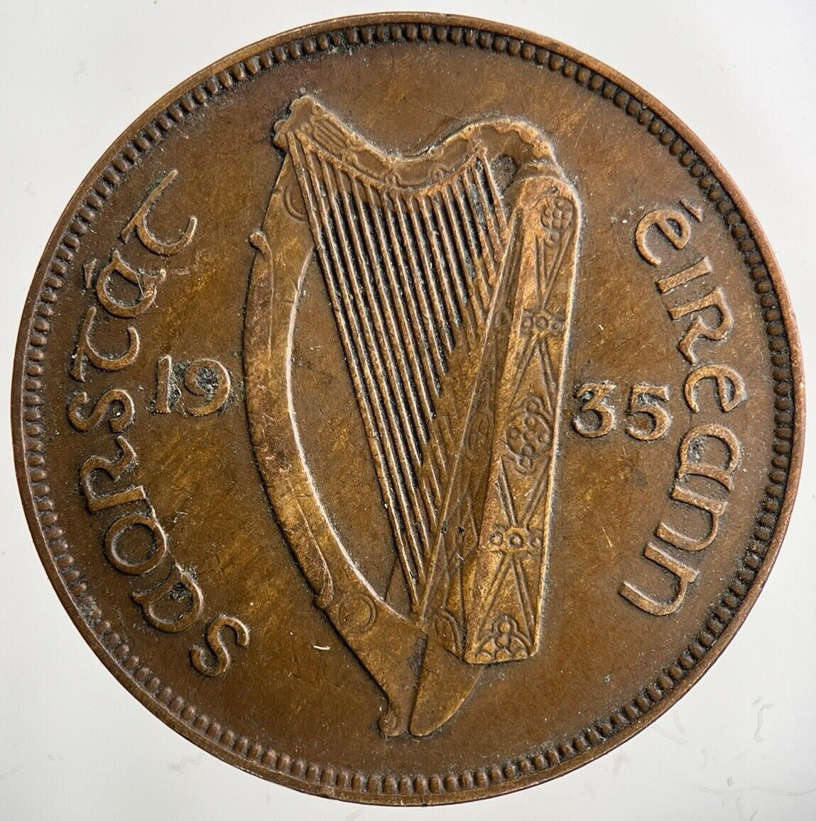 1935 Irish One Penny Coin | Collectable Grade