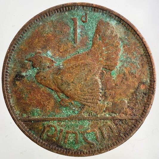 1935 Irish One Penny Coin | Collectable Grade