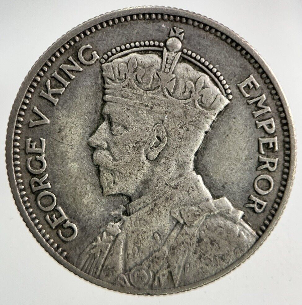 1935 New Zealand Shilling Silver Coin | Fine Collectable Grade
