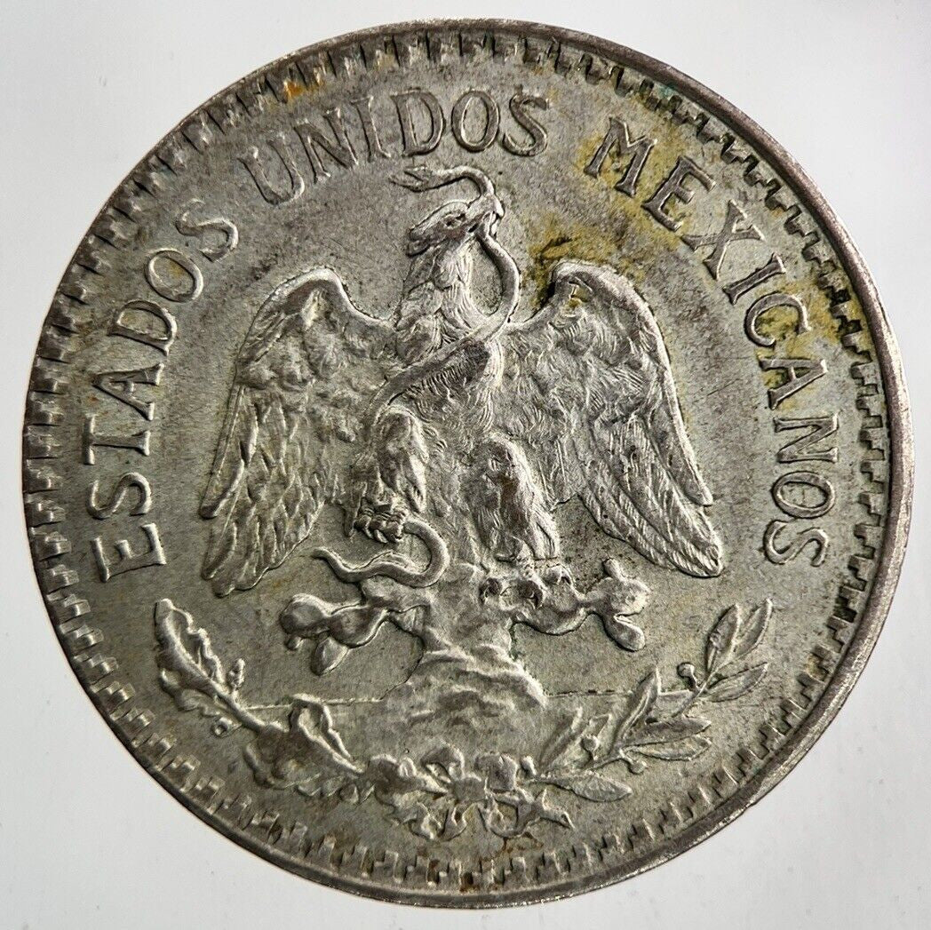 1935 Mexico 50 Centavos Silver Coin | Very High Grade