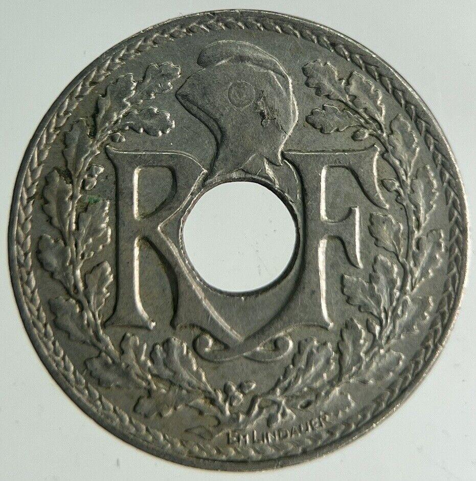 1936 France 5 Centimes Coin | Fine Collectable Grade