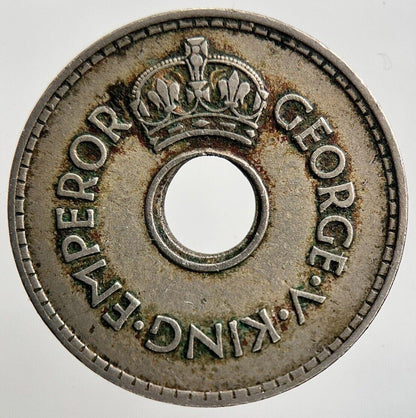 1936 Fiji 1 One Penny Coin | Fine Collectable Grade | a2115