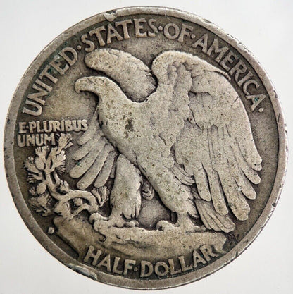 1935-D US Liberty Half Dollar Silver Coin | Fine Collectable Grade | a9276