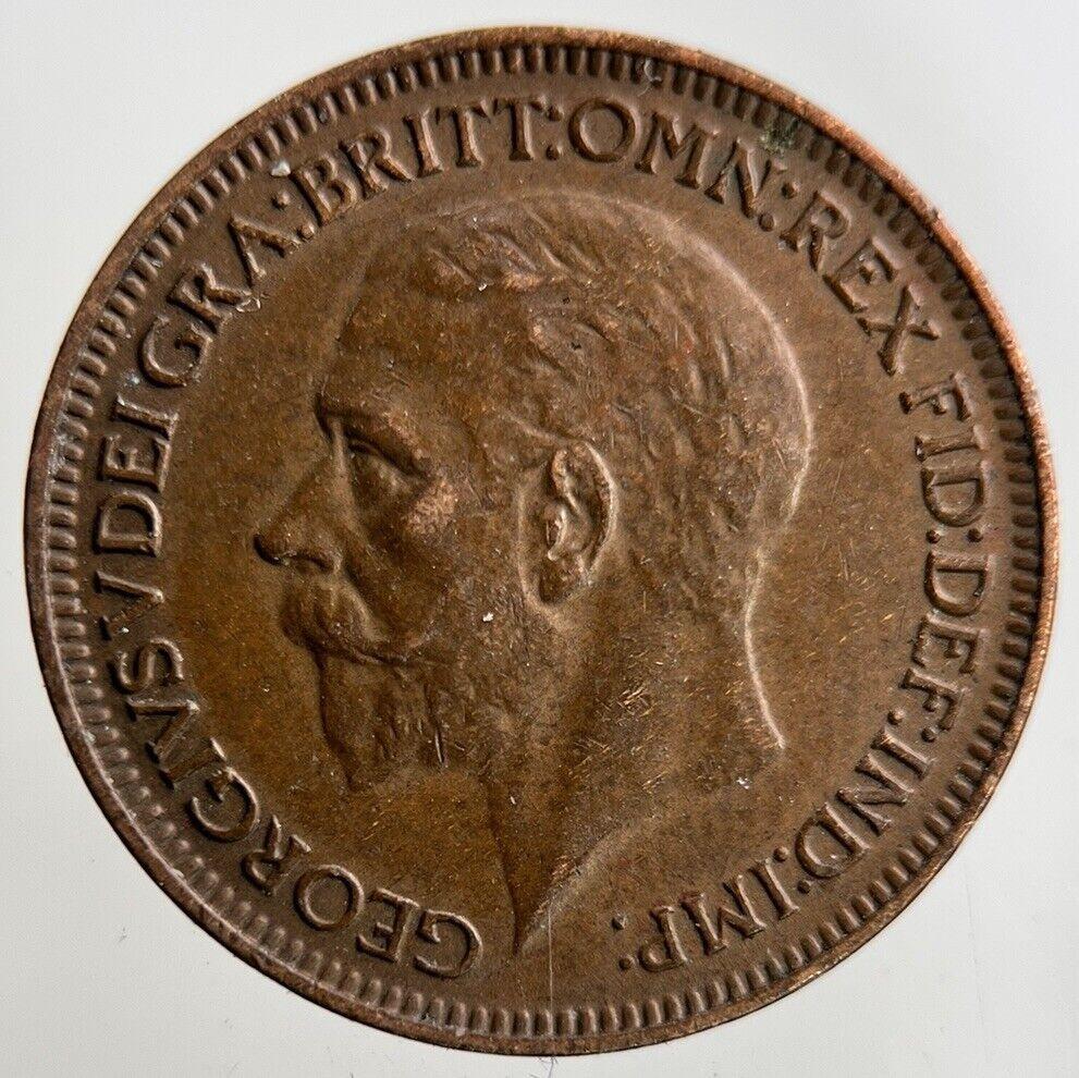 1936 George V Farthing Coin | Very High Grade
