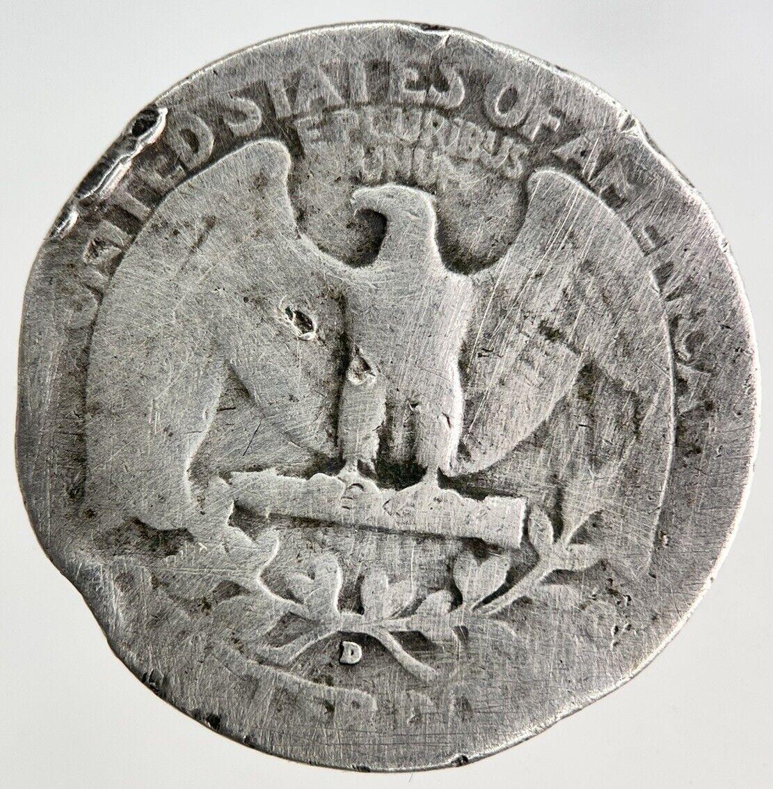 1935-D US USA Quarter Dollar Silver Coin | Collectable Grade