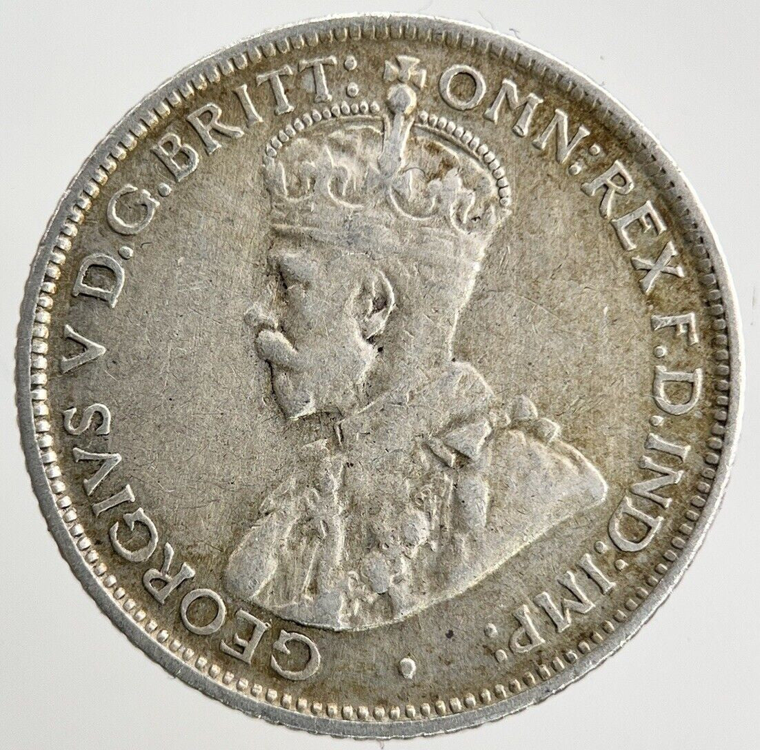1936 Australia Sixpence Silver Coin | Fine Collectable Grade