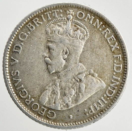 1936 Australia Sixpence Silver Coin | Fine Collectable Grade