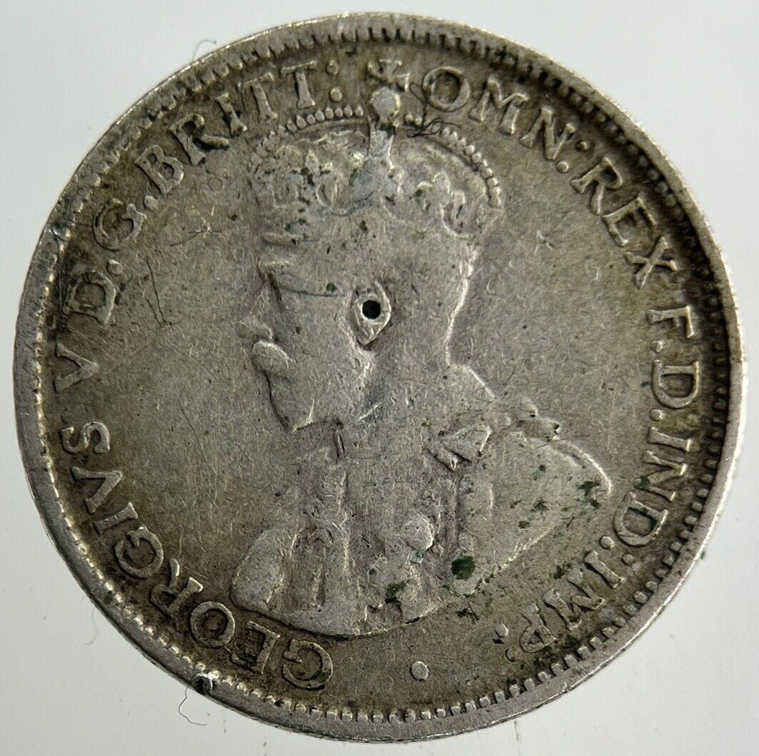 1936 Australia Sixpence Silver Coin | Fine Collectable Grade