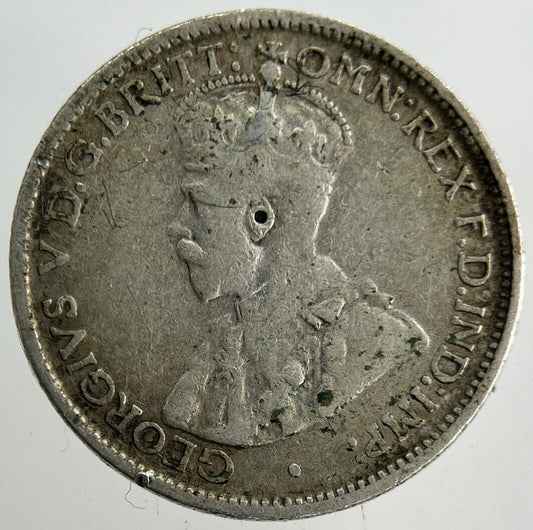 1936 Australia Sixpence Silver Coin | Fine Collectable Grade