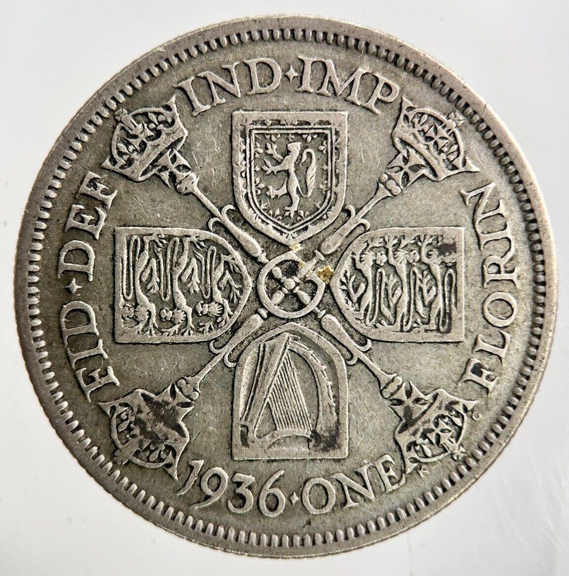 1936 George V Florin Silver Coin | Collectable Grade