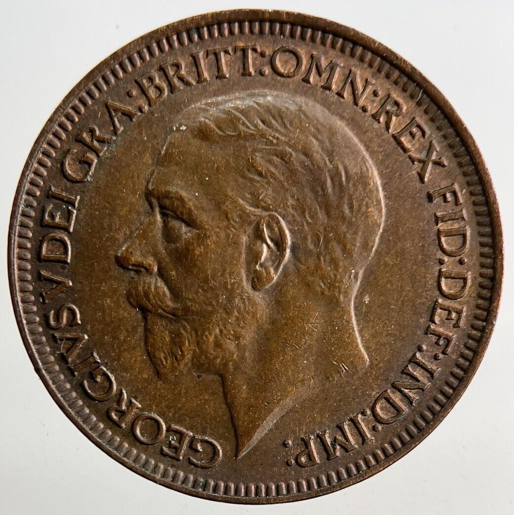 1936 George V Farthing Coin | Very High Grade