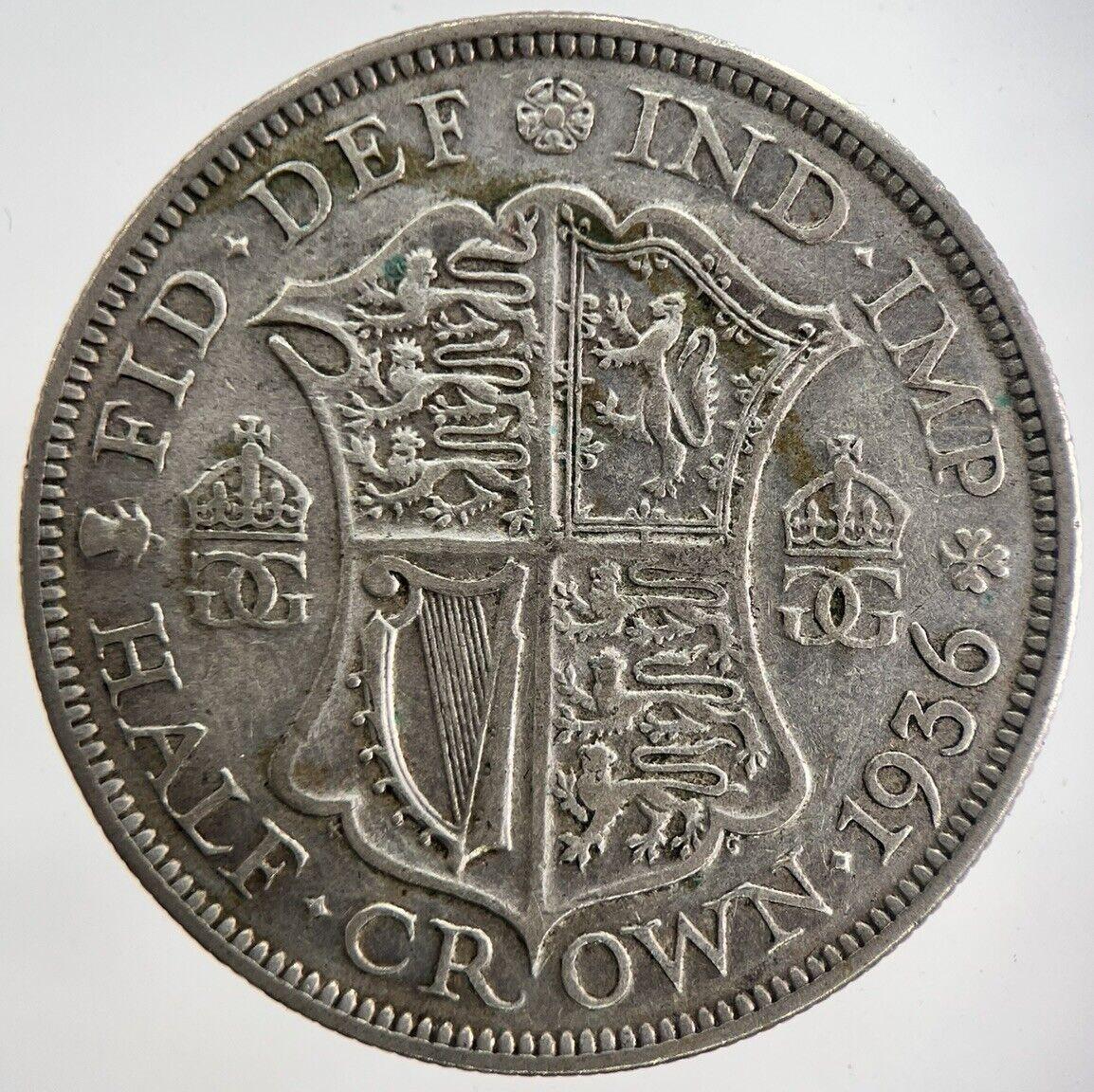 1936 George V Half-Crown Silver Coin | Fine Collectable Grade