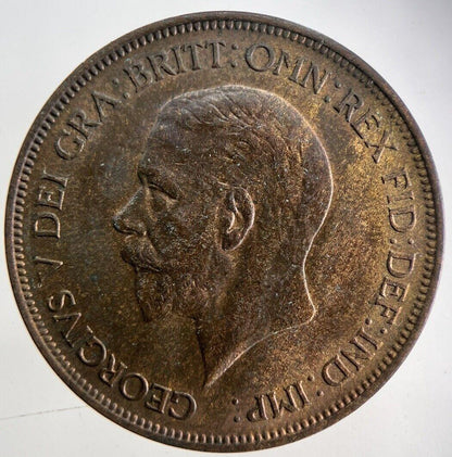 1936 George V One Penny Coin | Very High Grade